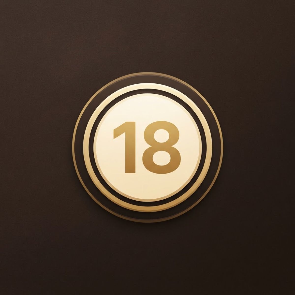 Badge de confirmation d'âge 18